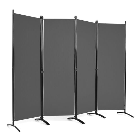 4 Panel Privacy Screen-Grey