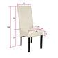 1 x Cream Dining Chair
