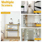 Gold Metal Console Table Marble Top