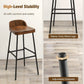 Set Of 2 Wooden Bar Stool