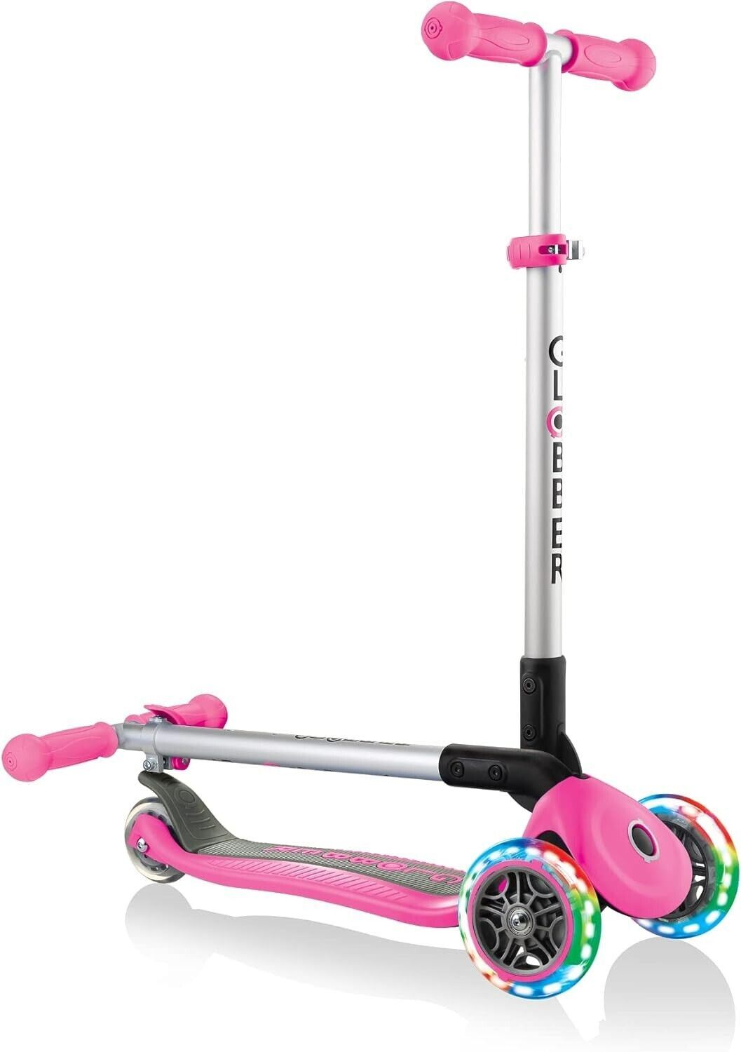 Pink Primo Scooter With LED Lights