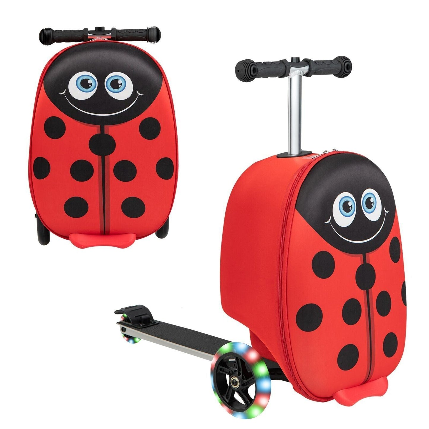 2-in-1 Ride On Scooter Suitcase