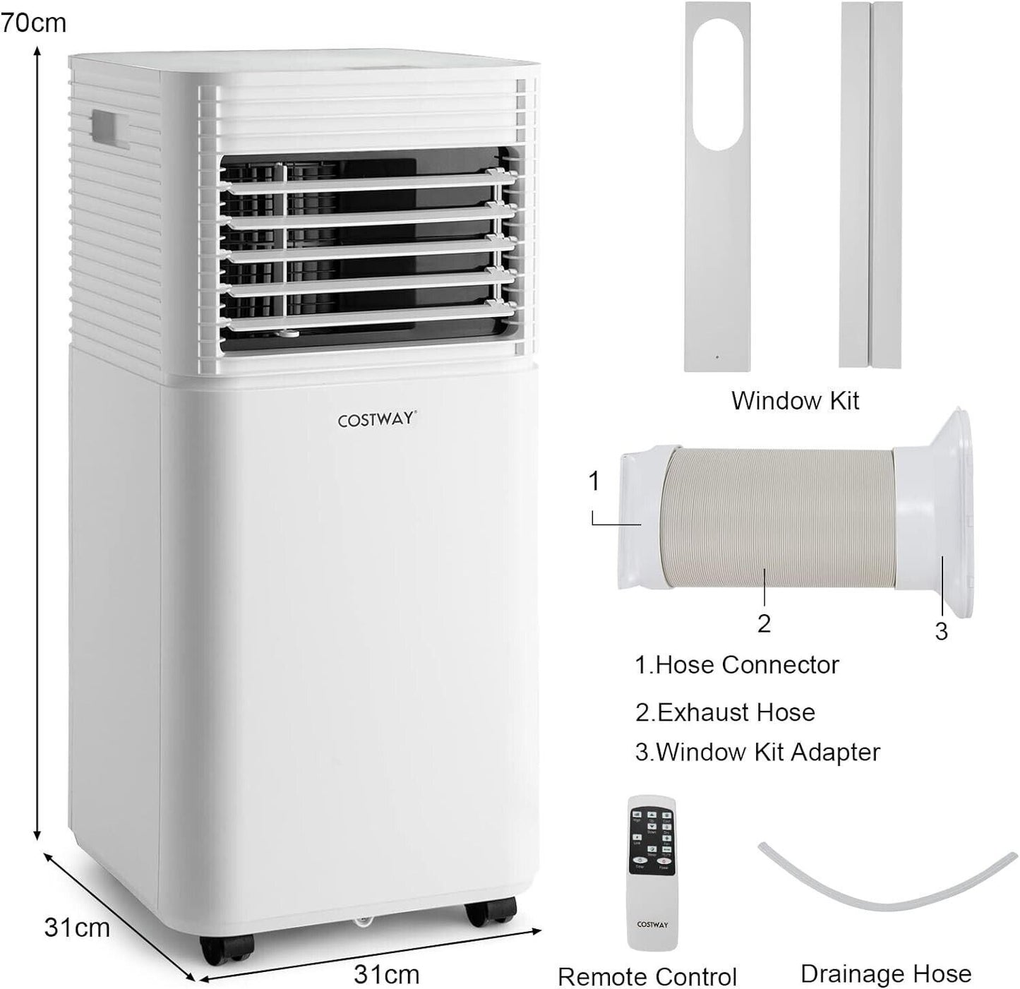 7000 BTU 4-in-1 Air Conditioner