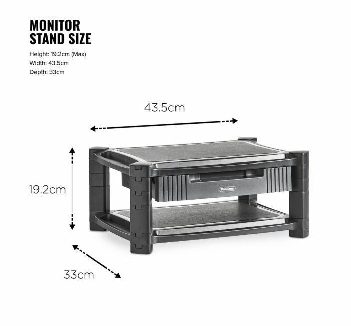 Monitor Stand With Drawer