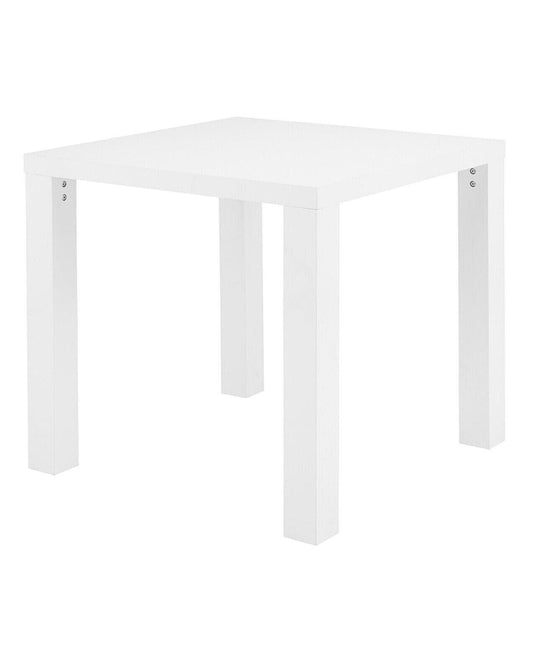 Halo White High Gloss Square Dining Table 4 Seater Kitchen Furniture Home