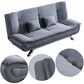 Wide 3 Seater Sofa Convertible Sofa Bed With 2 Pillows