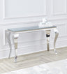 Louis Chrome Console Table