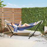 Ibiza 1 Person Portable Single Hammock with Stand Blue & Red Outdoor