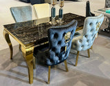 Louis Gold Dining Table