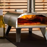Portable Outdoor Pizza Oven Wood Fired Garden Patio Pizza Maker