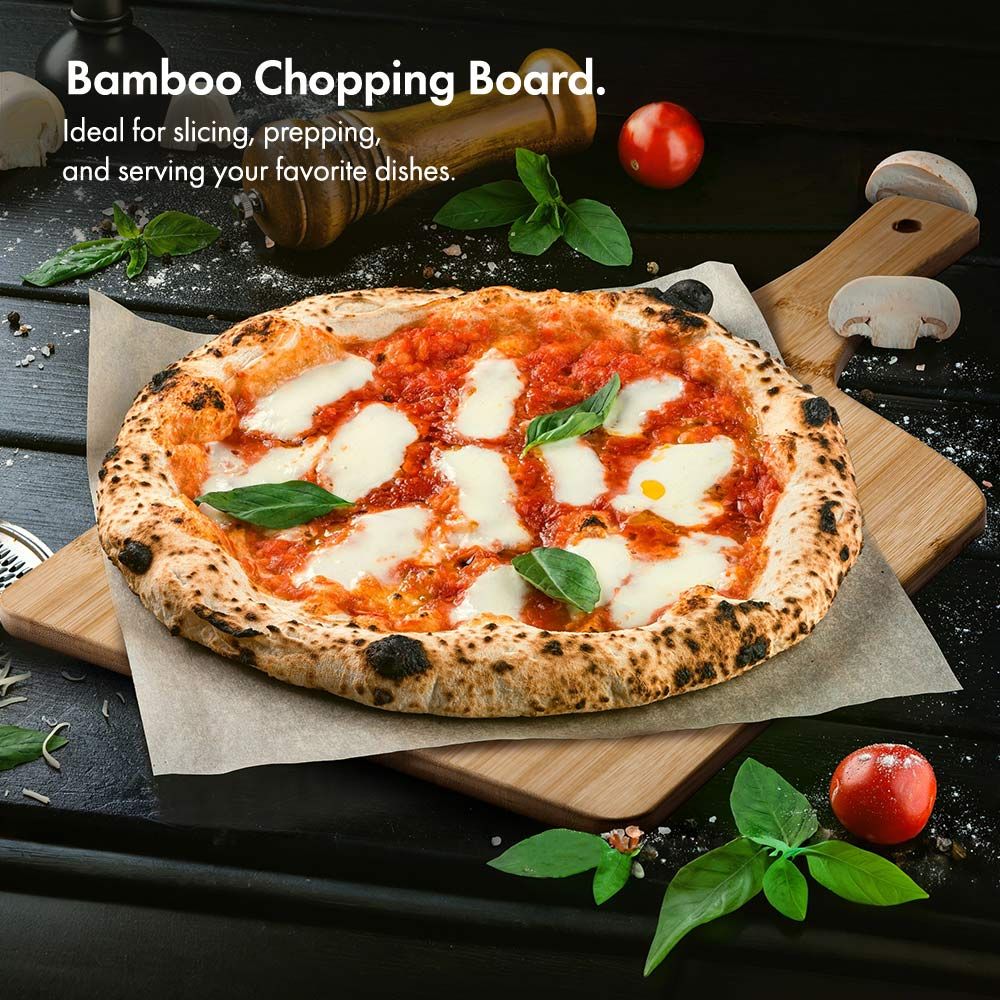 Outdoor Pizza Oven with Pizza Stone & Accessories Garden BBQ Cooker