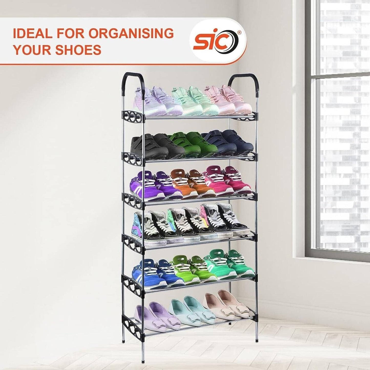 6 Tier Shoe Rack