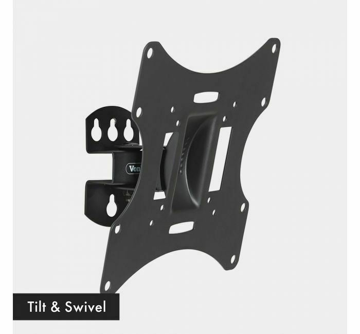 23-42 Inch TV Wall Bracket Mount - Tilt and Swivel with 30kg Capacity