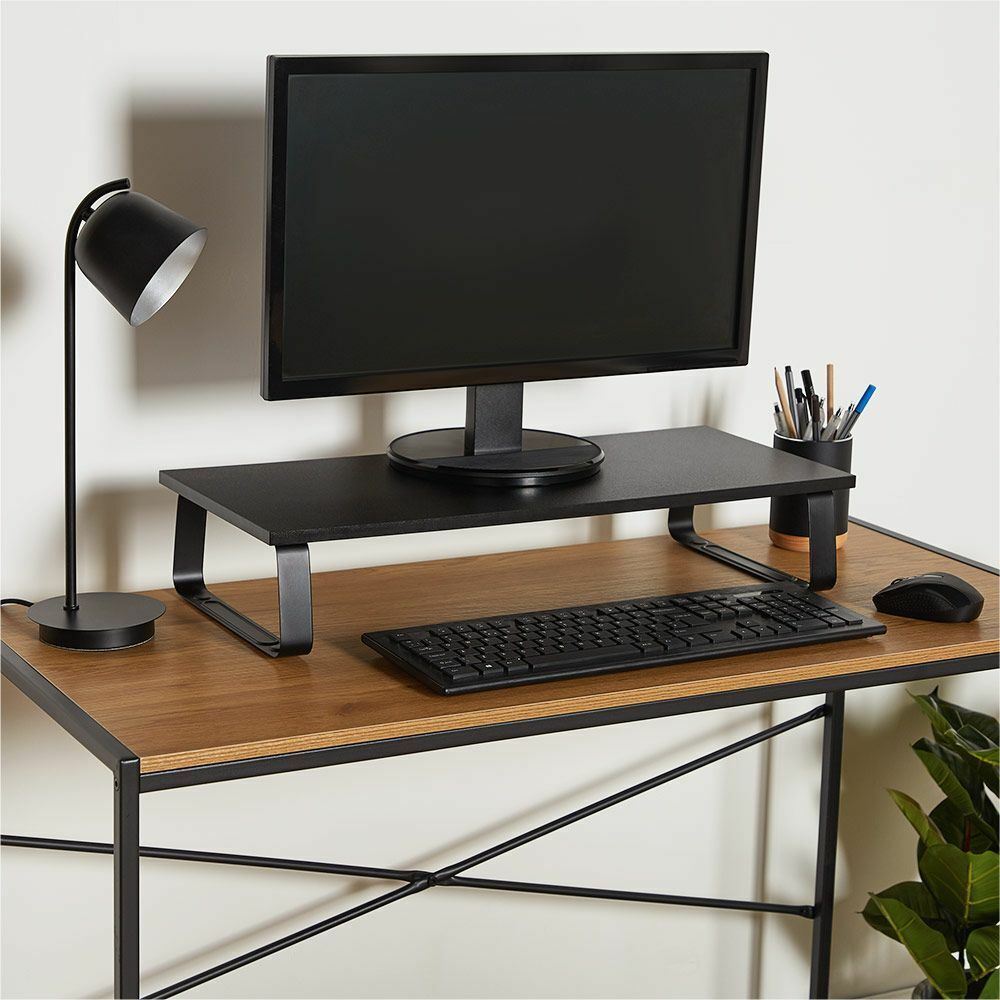 Black Monitor Stand