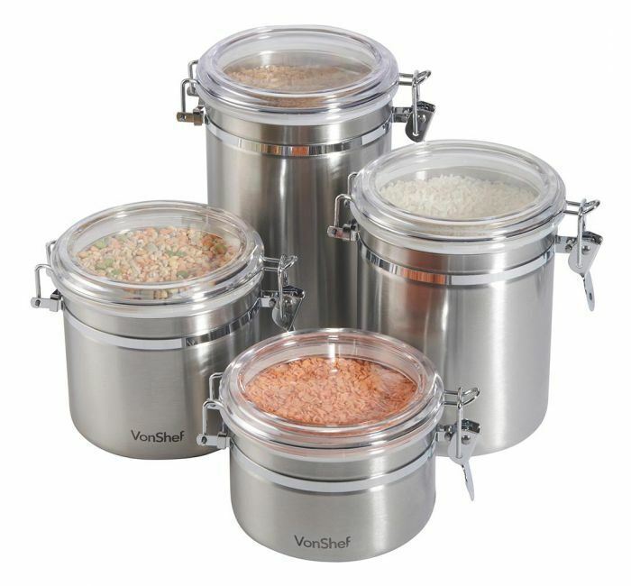 Set of 4 Storage Canisters