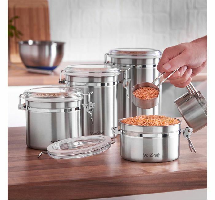 Set of 4 Storage Canisters