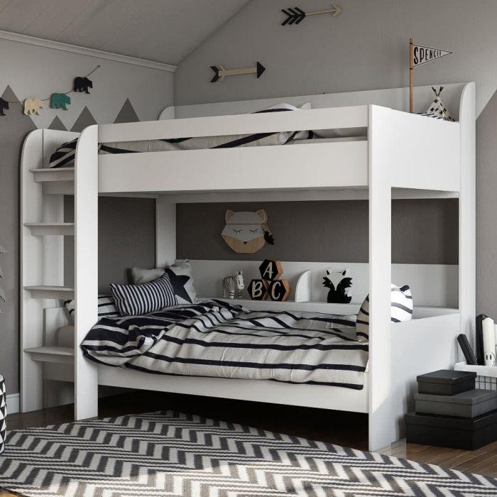 Aerial Bunk Bed White